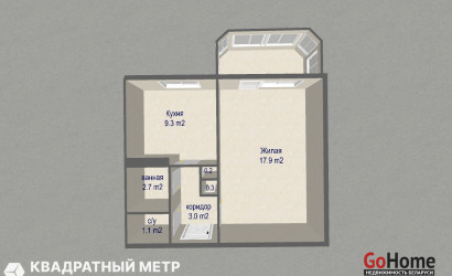 Купить 1-комнатную квартиру, Минск, ул. Есенина, д. 113 (Московский район). Фото 18