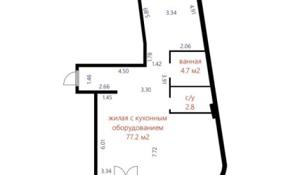 Купить 3-комнатную квартиру, Минск, Мира просп., 1 (Октябрьский район). Фото 4