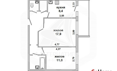 Купить 2-комнатную квартиру, Брест, Центр, ул. Халтурина. Фото 20