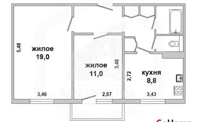 Купить 2-комнатную квартиру, Черни, , . Фото 1
