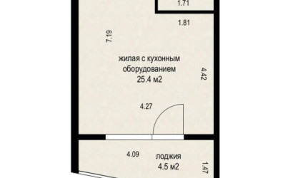 Купить 1-комнатную квартиру, Минск, Брилевская ул., 27 (Октябрьский район). Фото 20