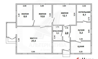 Купить дом, Быстрица, Залесский с/с, 20 соток. Фото 1