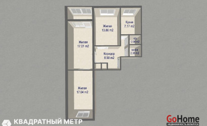 Купить 3-комнатную квартиру, Минск, Рокоссовского просп., 145(Ленинский район). Фото 30