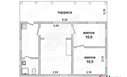 Купить дом, Бобинка, Верховичский с/с, 25 соток. Фото 1