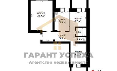 Купить 3-комнатную квартиру, Брест, ул. Воровского, д. . Фото 16