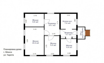 Купить дом, Минск, Чарота ул., 7.1 соток. Фото 20