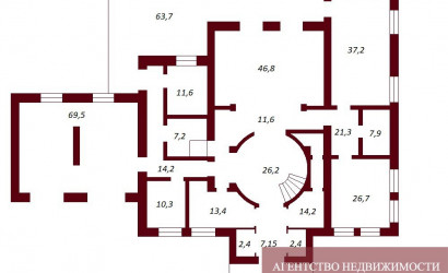 Купить коттедж, Подлесье-Радваничское, Береговая, 60 соток. Фото 19