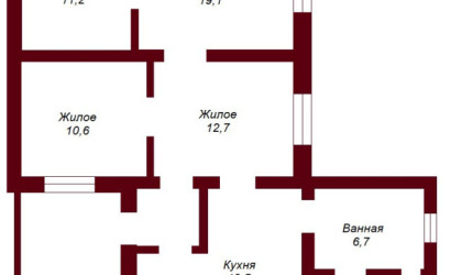 Купить 4-комнатную квартиру, Брест, ул. Солнечная, д. . Фото 13