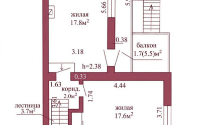 Купить 3-комнатную квартиру, Гродно, Железнодорожный, 35. Фото 14