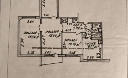 Купить 4-комнатную квартиру, Новополоцк, ул. Молодежная, д. 153. Фото 17