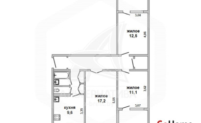 Купить 3-комнатную квартиру, Брест, Восток, ул. Московская. Фото 1