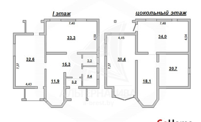 Купить дом, Черни, Чернинский с/с, 14.98 соток. Фото 1