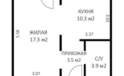 Купить 1-комнатную квартиру, Копище, Небесная ул., 5. Фото 34
