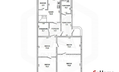 Купить дом, Большие Лепесы, Буховичский с/с, 15.24 соток. Фото 1