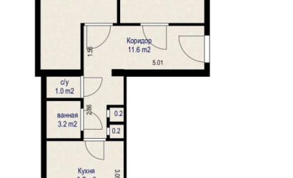 Купить 2-комнатную квартиру, Минск, Независимости просп., 78(Первомайский район). Фото 46