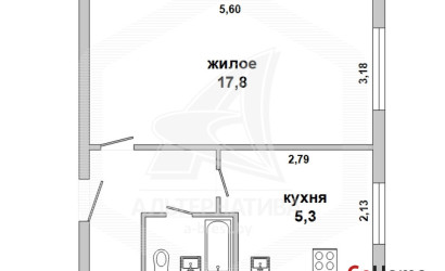 Купить 1-комнатную квартиру, Брест, Восток, ул. Молодогвардейская. Фото 17