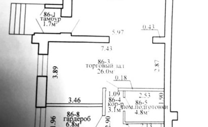 Продажа торгового помещения, Витебск, Фрунзе, 22/2, 97 кв.м.. Фото 1