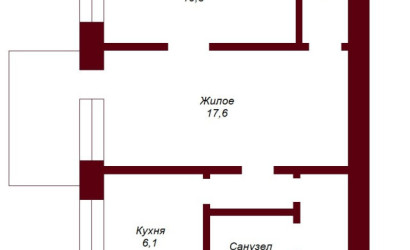 Купить 2-комнатную квартиру, Брест, бульвар Космонавтов, д. . Фото 10