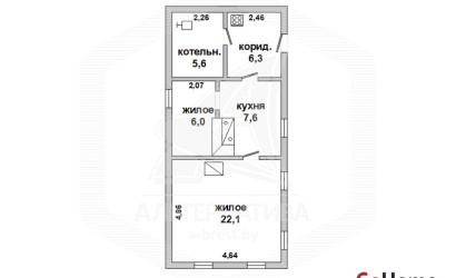 Купить дом, Жабинка, г. Жабинка, 20 соток. Фото 1