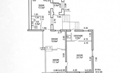 Купить 3-комнатную квартиру, Гродно, Гротгера, 8. Фото 11