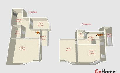 Купить 3-комнатную квартиру, Минск, Бумажкова ул., 37/А (Партизанский район). Фото 3