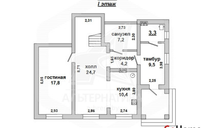 Купить дом, Брест, Брестских дивизий, 2.69 соток. Фото 1