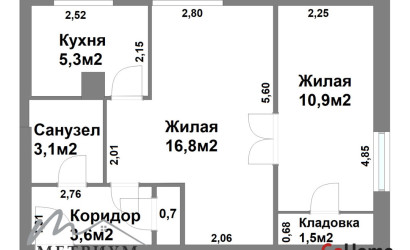Купить 2-комнатную квартиру, Минск, Осипенко ул., 22 (Центральный район). Фото 14