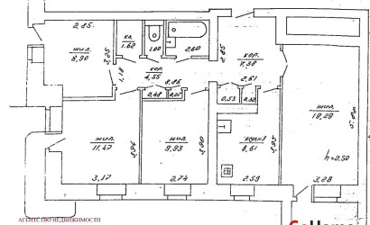 Купить 4-комнатную квартиру, Могилев, Первомайская, 16. Фото 21