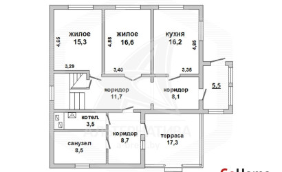 Купить дом, Брест, Бернады, 16.11 соток. Фото 41