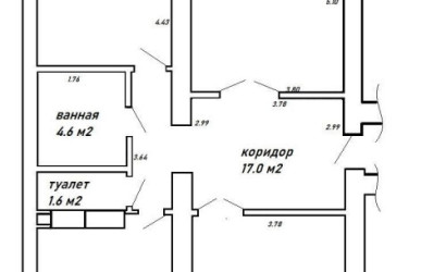 Купить 3-комнатную квартиру, Минск, Азгура ул., 1/А(Партизанский район). Фото 29