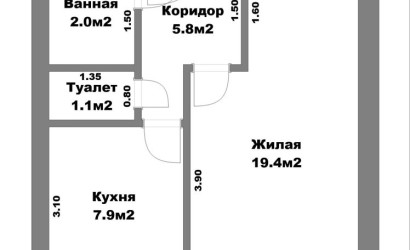 Купить 1-комнатную квартиру, Заславль, Советская ул., 102. Фото 20
