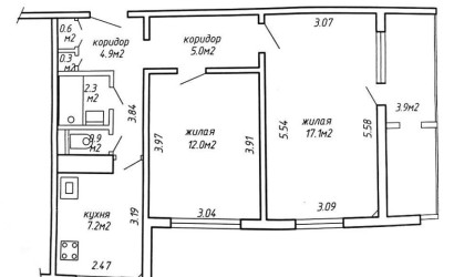 Купить 2-комнатную квартиру, Минск, Мирошниченко ул., 31(Советский район). Фото 19