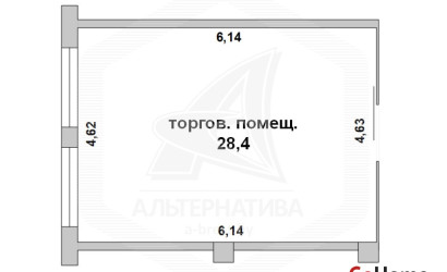 Продажа торгового помещения, Брест, Центр,  28.4 кв.м.. Фото 1