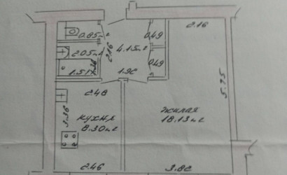 Купить 1-комнатную квартиру, Новополоцк, Дзержинского ул., 15. Фото 12