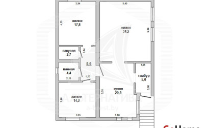 Купить дом, Брест, Вересковые, 9.95 соток. Фото 29