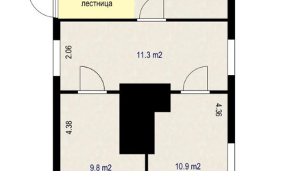 Купить дом в деревне, Ромашка-87, 5 соток. Фото 15