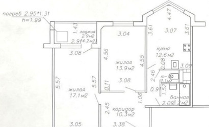 Купить 2-комнатную квартиру, Минск, Люцинская, 21 (Фрунзенский район)