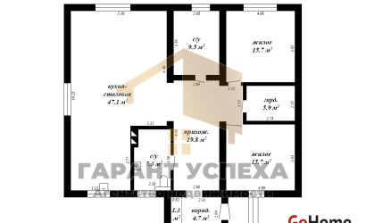 Купить дом, Брест, ул. Сергея Смирнова писателя, 12.11 соток. Фото 18