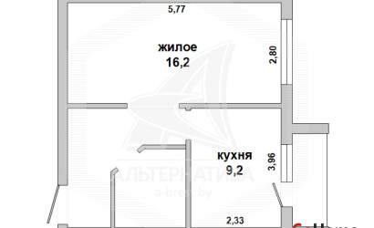 Купить 1-комнатную квартиру, Брест, Вулька, ул. Колесника. Фото 1