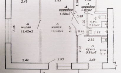 Купить 2-комнатную квартиру, Гомель, ул. Красноармейская, д. 11. Фото 9