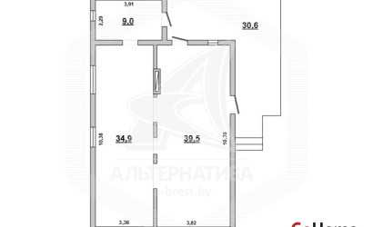 Купить дом, Петровичи, Ракитницкий с/с, 15 соток. Фото 1