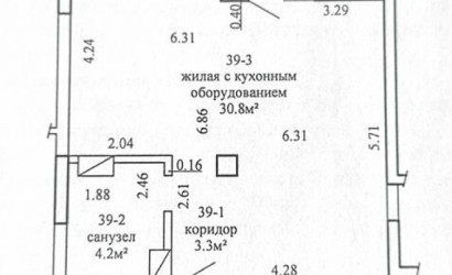 Купить 1-комнатную квартиру, Минск, Минина ул., 6 (Московский район). Фото 16