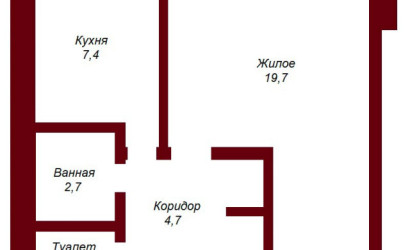 Купить 1-комнатную квартиру, Брест, ул. Карбышева, д. . Фото 9