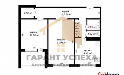Купить 2-комнатную квартиру, Брест, просп. Партизанский, д. . Фото 16