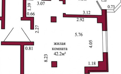 Купить 2-комнатную квартиру, Гродно, Ивана Якубовского, 9А. Фото 11