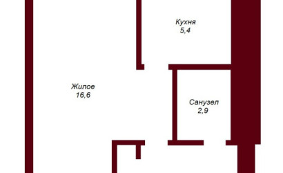 Купить 1-комнатную квартиру, Брест, бульвар Космонавтов, д. . Фото 7