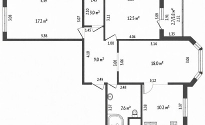 Купить 3-комнатную квартиру, Минск, Тимошенко 2-й пер., 3(Фрунзенский район). Фото 23