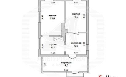 Купить дом в деревне, Малые Щитники, Лыщицкий с/с, 13.53 соток. Фото 1