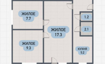 Купить 3-комнатную квартиру, Брест, Жукова ул.. Фото 2