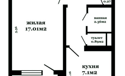 Купить 1-комнатную квартиру, Минск, Восточная ул., 26(Советский район). Фото 1